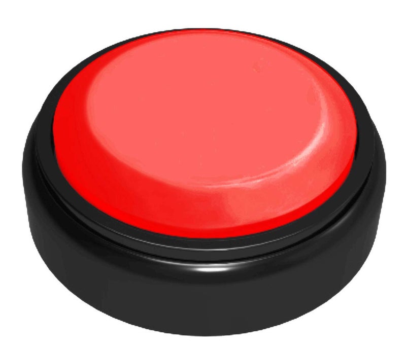 Custom Easy Button زر سهل مخصص "عشوائي" سجل 3 (ثلاثة) رسائل مدتها 10 ثوانٍ تُشغل عشوائيًا - Image 1